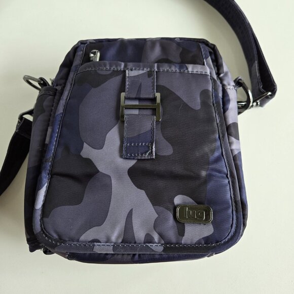 LUG Can Can Crossbody Camo Blue/Gray - Picture 2 of 10